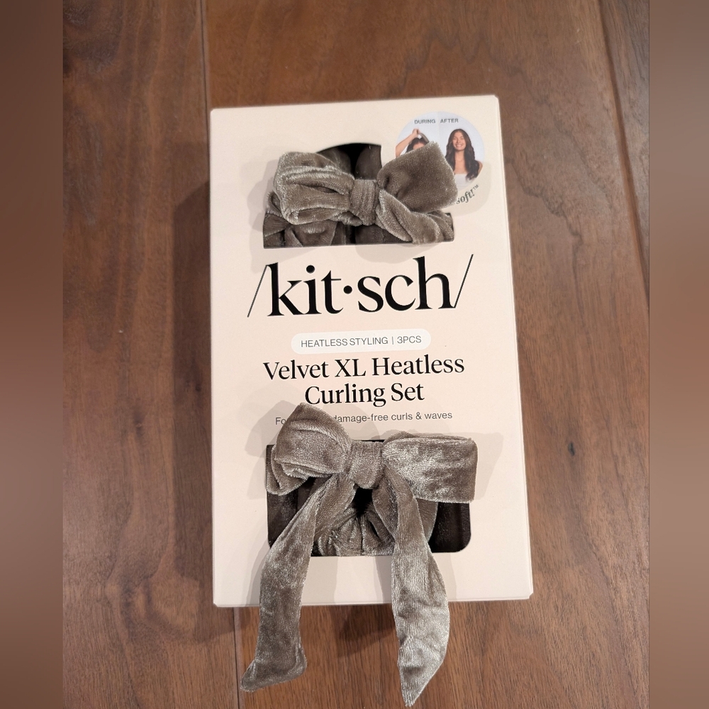 Kitsch XL Velvet Heatless Curling Set